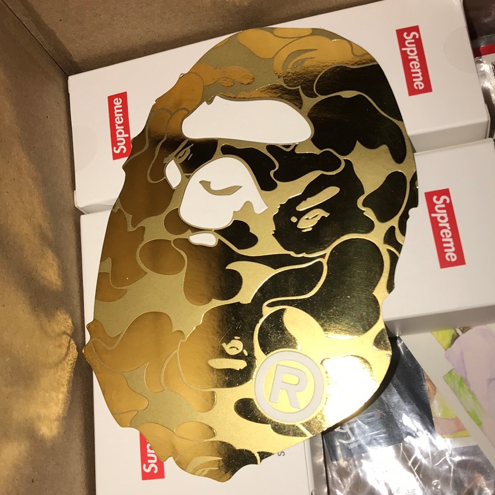 Bape logo face